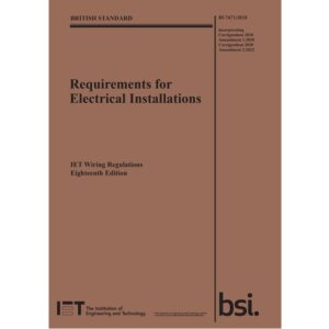IET Wiring Regulations 18th Edition