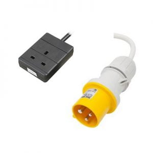 230V to 110V PAT Adaptor (Socket to Plug)