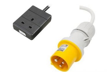 230V to 110V PAT Adaptor (Socket to Plug)