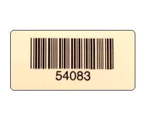 Asset ID Barcode Label (Qty 1000)
